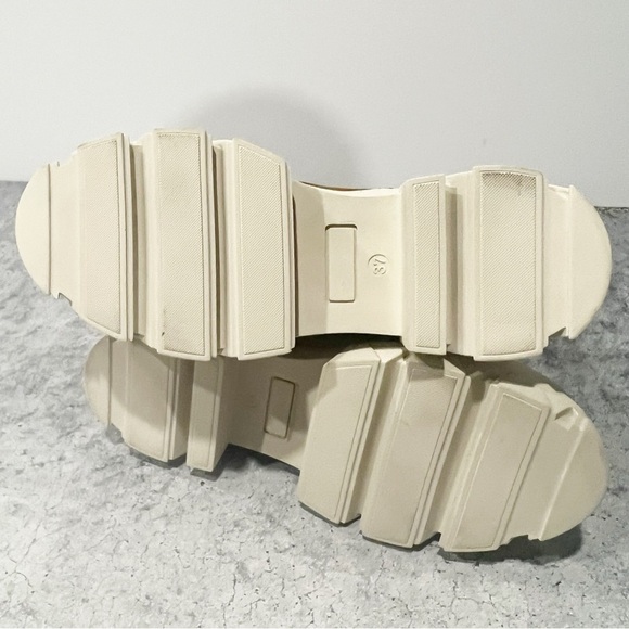 NEW Post Xchange Brown Suede Lug Zip Boots Size EU 37 US 6.5 - Picture 8 of 8